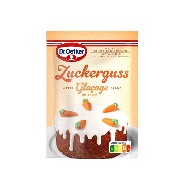 Dr. Oetker White Icing 125g – Ready-to-Use Cake Glaze Dr. Oetker White Icing 125g – Ready-to-Use Cake Glaze