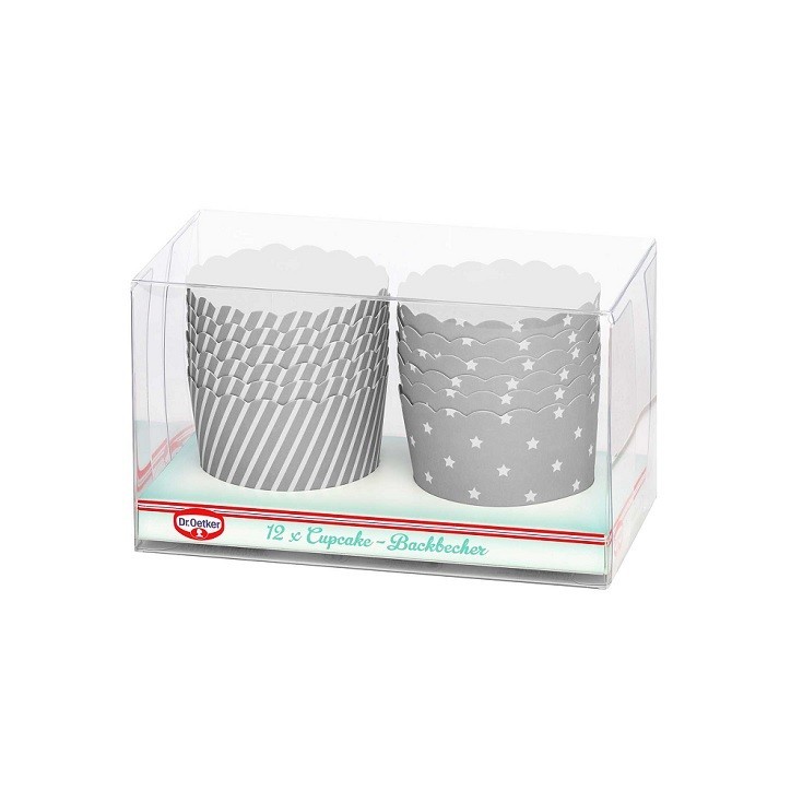 Dr. Oetker Cupcake-Backbecher 12 Stück – Backen & Verschenken Dr. Oetker Cupcake-Backbecher 12 Stück – Backen & Verschenken