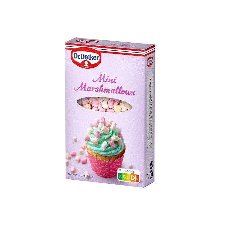 Dr. Oetker Mini Marshmallows 18g – Deko für Kuchen & Desserts Dr. Oetker Mini Marshmallows 18g – Deko für Kuchen & Desserts