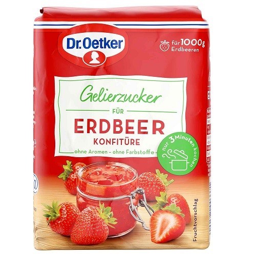 Dr. Oetker Gelling Sugar for Strawberry Jam 500g Dr. Oetker Gelling Sugar for Strawberry Jam 500g