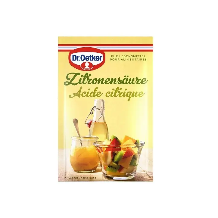 Dr. Oetker Zitronensäure 5x25g – Für Konfitüre, Gelee & Einmachen Dr. Oetker Zitronensäure 5x25g – Für Konfitüre, Gelee & Einmachen