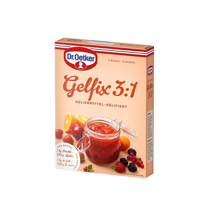 Dr. Oetker Gelfix 3:1 3x25g – Konfitüre mit wenig Zucker
