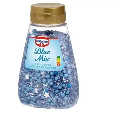 Dr. Oetker Blue Mix Streudekor 110g – Blaue Streusel für Kuchen & Muffins