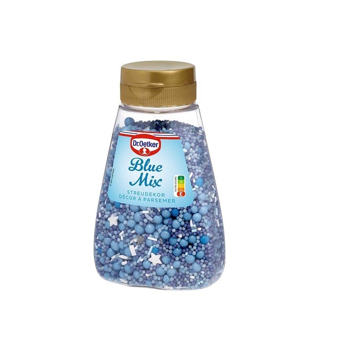 Dr. Oetker Blue Mix Sprinkles 110g – Blue Cake Decoration