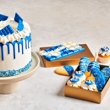 FunCakes Deco Melts Blue 250g – Melting Drops for Dipping & Decorating