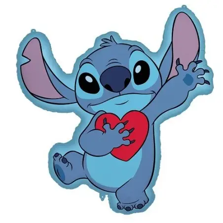 Disney Stitch Foil Balloon Heart 75x86cm