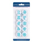 LOYAL Mini Numbers 0-9 Plunger Cutter Set
