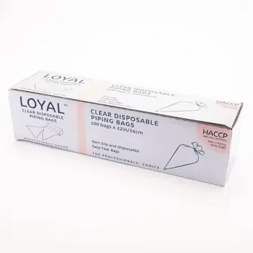 LOYAL Einweg Spritzbeutel 56cm – 100 Stück