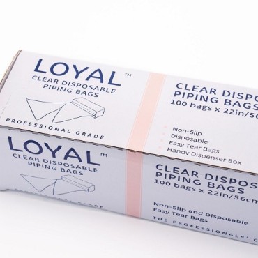 LOYAL Einweg Spritzbeutel 56cm – 100 Stück