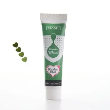 Rainbow Dust ProGel Lebensmittelfarbe Gooseberry 25g