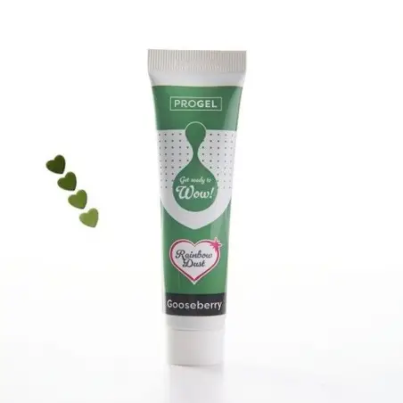 Rainbow Dust ProGel Gooseberry Food Colour 25g