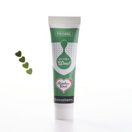 Rainbow Dust ProGel Lebensmittelfarbe Gooseberry 25g