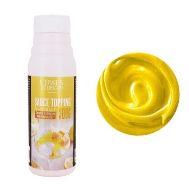 Lemon Meringue Topping Sauce 300g – Dessert Sauce for Cakes