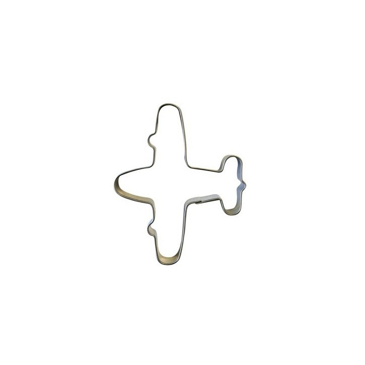 Flugzeug Ausstecher 6cm – Keksform Metall für Kekse & Fondant