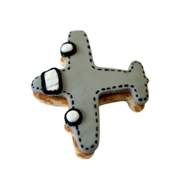 Flugzeug Ausstecher 6cm – Keksform Metall für Kekse & Fondant