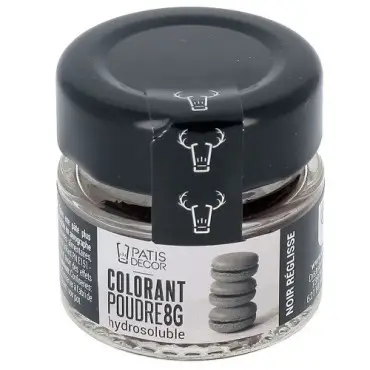 Black Food Colour Powder Charcoal 3g – Intense Baking Colour