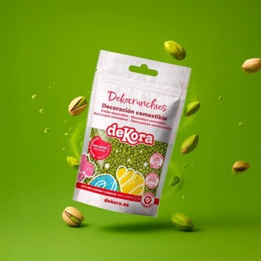 Pistachio Crunch Sprinkles 100g – Green Cake Decoration