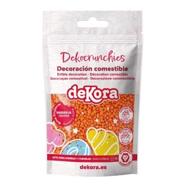 Orange Crunch Sprinkles 100g – Crispy Cake Decoration