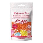 deKora Dekocrunchies Orange Sprinkles, 100g