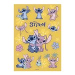 deKora Edible Disney Stitch & Angel Wafer Sheet Pictures, 15 pcs