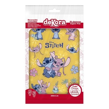 Disney Stitch & Angel Edible Wafer Images 12 pcs – Cut-Out Cake Toppers