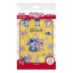 deKora Edible Disney Stitch & Angel Wafer Sheet Pictures, 15 pcs