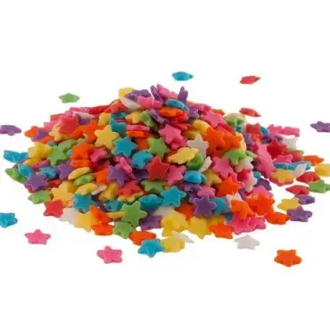 Bunte Sterne Streusel 100g – Zuckerstreusel für Kuchen