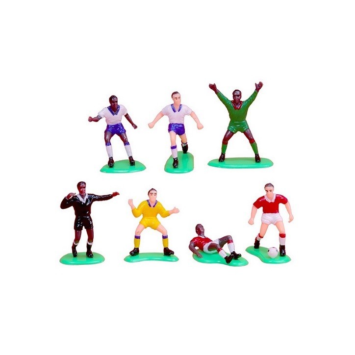 Cake Toppers Soccer Goals and Teams with Referee