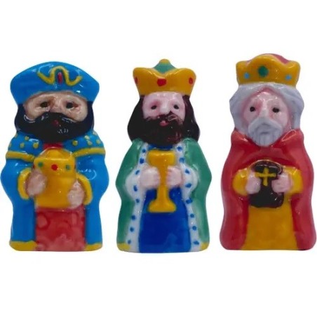 Three Kings Figurine Porcelain – Epiphany Cake Figure King from the Orient