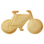 Birkmann Bicycle Cookie Cutter with imprint 11x6.7cm
