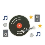 Decora 2D DecoCake Disco Sugar Decoration 7 pcs