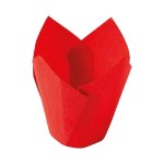 Decora Red Tulip Muffin Wraps, 24 pcs Decora Red Tulip Muffin Wraps, 24 pcs