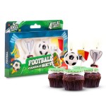 Dekora Football Candles, 4 pcs