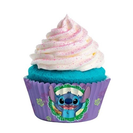 deKora Disney Stitch Cupcake Cases 25 Pieces