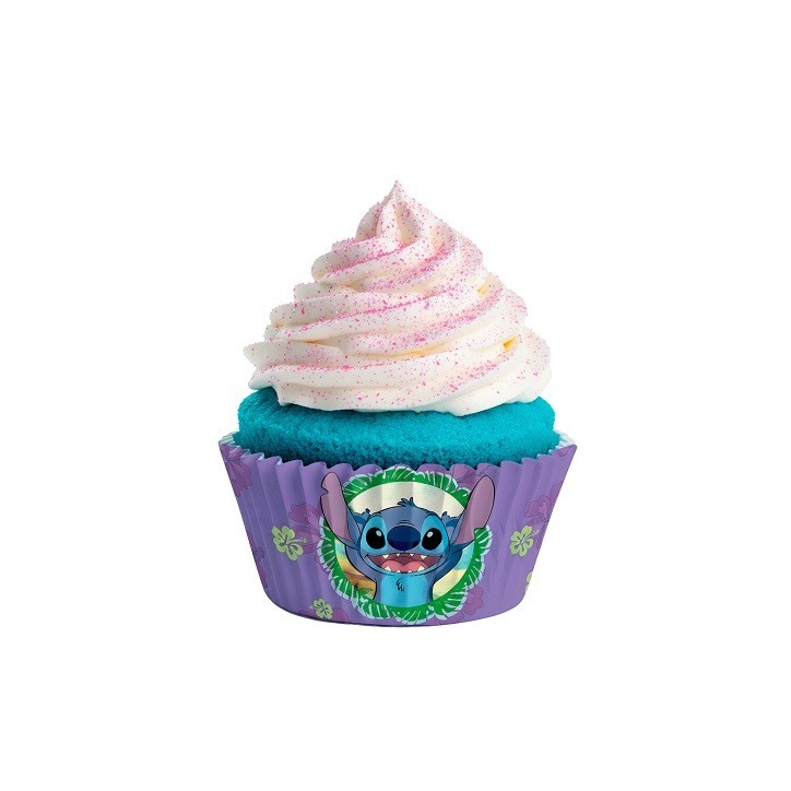 deKora Disney Stitch Cupcake Förmchen 25 Stück