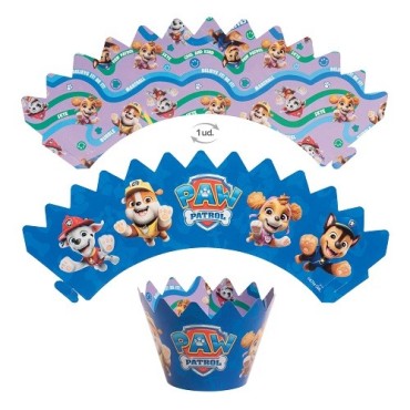 deKora Paw Patrol Cupcake Picks & Wrapper Set for 6