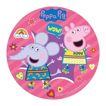 DeKora Peppa Pig Tortenaufleger Ø20cm