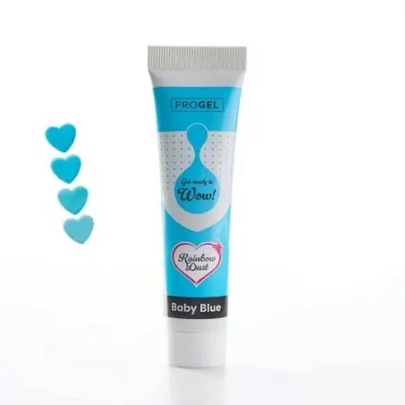 Rainbow Dust ProGel Baby Blue Food Colouring 25g