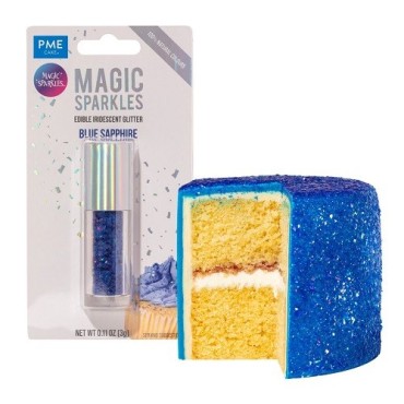 PME Magic Sparkles Edible Glitter Blue 3g