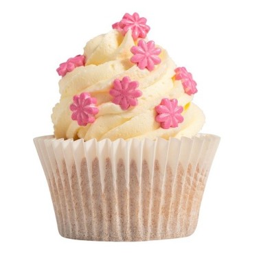 PME Sprinkle Charms Rosa Blumen Kuchendekor 25g
