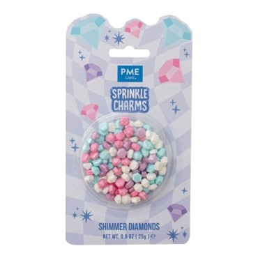 PME Sprinkle Charms Shimmer Diamonds 25g