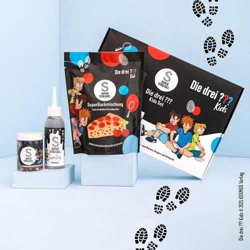 Super Streusel Die drei ??? Kids Backset Super Streusel Die drei ??? Kids Backset