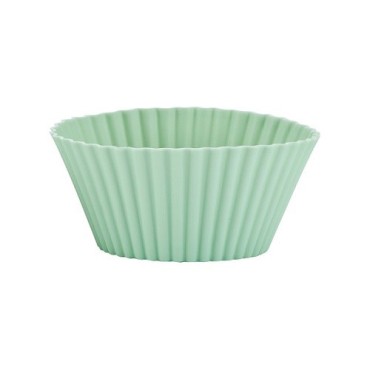 Kitchen Craft Silicone Cupcake Cases 12 Pieces Green