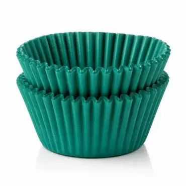 Bakeria Dark Aqua Turquoise Cupcake Cases 100 Pieces