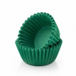 Bakeria Mini Cupcake Liners Green, 100 pcs