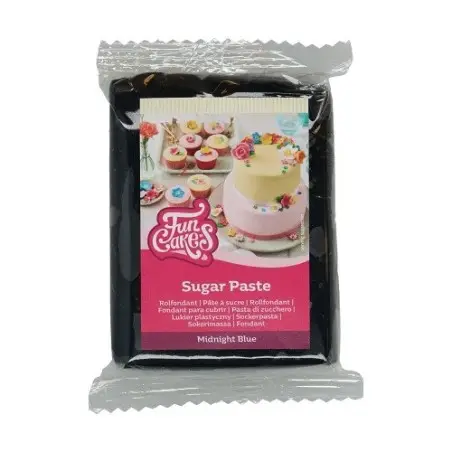 FunCakes Midnight Blue Sugar Paste 250g