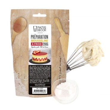 Patisdécor Cold Mousseline Cream Mix 290g