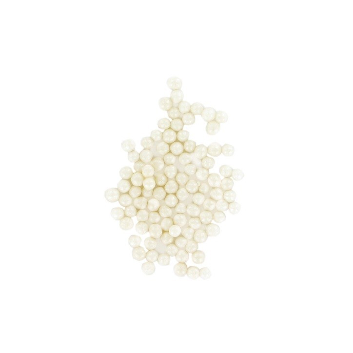 Patisdécor Weisse Zuckerperlen 50g Tortendekoration