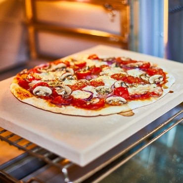 Birkmann Cordierit Backstein 40x30cm für Pizza & Brot