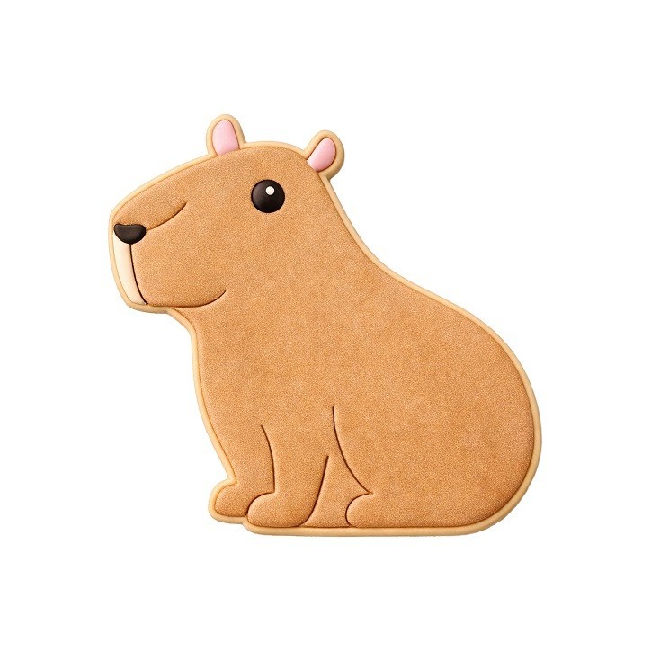 Birkmann Capybara Embossed Cookie Cutter 6.5cm Birkmann Capybara Embossed Cookie Cutter 6.5cm